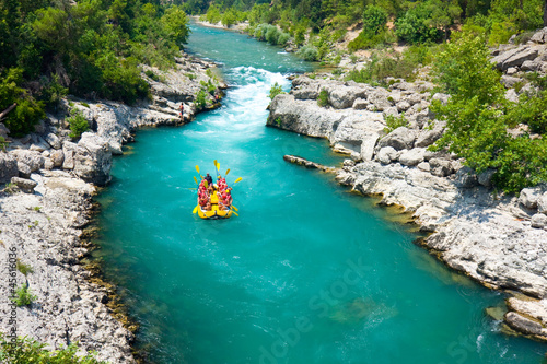 Photo: rafting in the green canyon, Alanya, Turkey rafting in the green canyon, Alanya, Turkey
