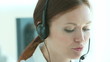 Lady on reception