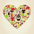 Heart clothes