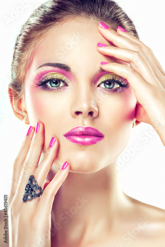 Photo: pink make up pink make up