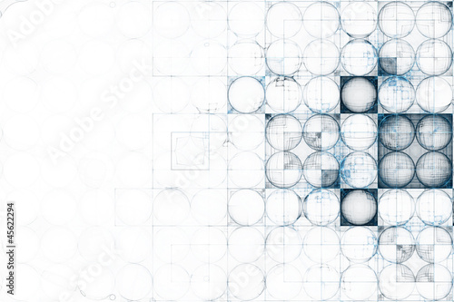 Illustration: Abstract business science or technology background Abstract business science or technology background