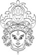 Durga Calligraphic
