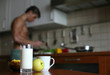 Sexy Man at the Kitchen