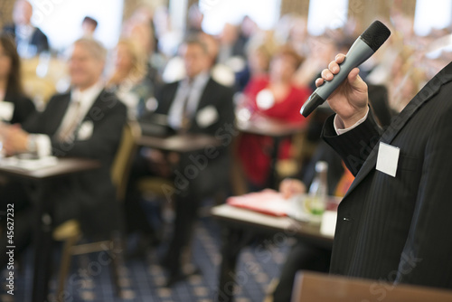 Photo: Business conference Business conference