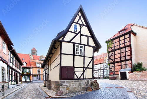 Photo: Old street in Germany Old street in Germany