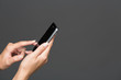 Foto: Smartphone Bedienen Smartphone Bedienen