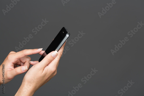 Photo: Smartphone Bedienen Smartphone Bedienen
