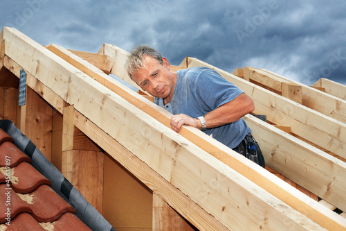 Photo: carpenter at work carpenter at work