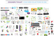 Designers toolkit - Four collections in one + web templates
