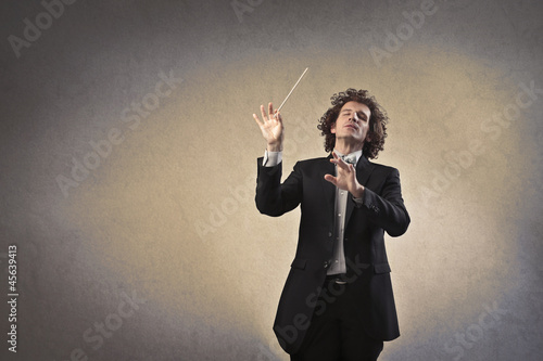 Photo: Conducting Musician Conducting Musician
