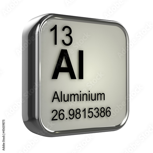 periodic table aluminium