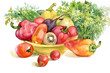 autumn vegetables