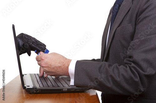 Photo: Internet Theft Internet Theft