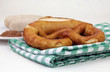 Weißwurst mit Brezel