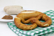 Weißwurst mit Brezel