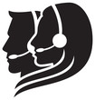 headset symbol call center