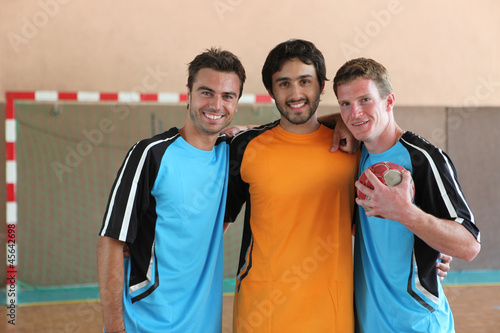 Photo: Handball players Handball players