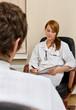 Male patient visiting his psychologist