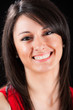 Smiling beautiful woman portrait