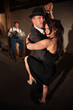 Woman and Man in Tango Dance