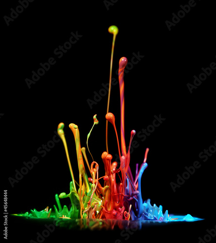 Illustration: Paint splash Paint splash