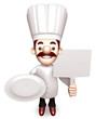 Shop the Chef to Promote, 3D Chef Character