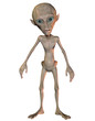 stehender Alien