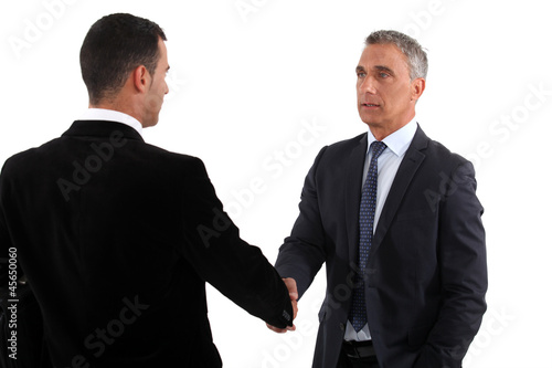 Photo: A business handshake A business handshake
