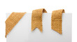 Photo: Sack bookmark ribbons Sack bookmark ribbons