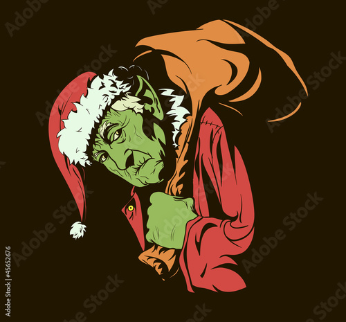 Vector: Fairy tale characters: "How the Grinch Stole Christmas." Fairy tale characters: "How the Grinch Stole Christmas."