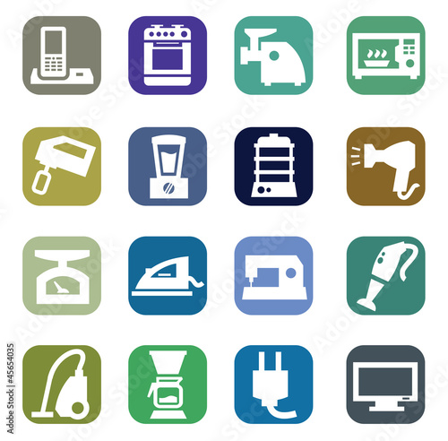 Vector: home appliances home appliances