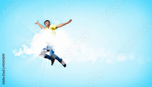 Photo: Modern style dancer posing Modern style dancer posing