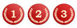Symbole Ranking Lorbeer rot