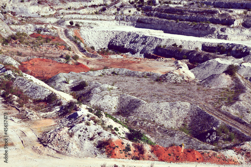 Photo: gravel pit quarry gravel pit quarry
