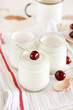 yoghurt with cherry