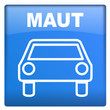 Icon blau Maut