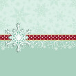 Cute christmas new Year postcard template