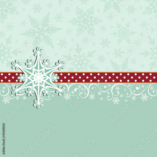 Vector: Cute christmas new Year postcard template Cute christmas new Year postcard template