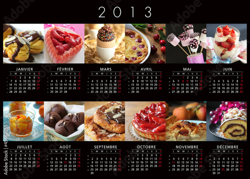 Photo: Calendrier 2013 desserts-1 Calendrier 2013 desserts-1