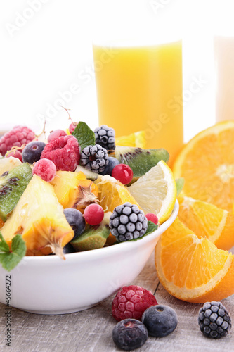 Photo: healthy breakfast with fruits healthy breakfast with fruits