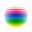 Rainbow sphere