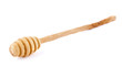 Foto: Wooden spoon for honey isolated Wooden spoon for honey isolated