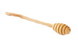 Foto: Wooden spoon for honey isolated Wooden spoon for honey isolated