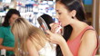 Clearance Sale in Cosmetics Store