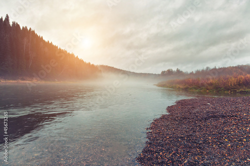 Photo: autumn river autumn river