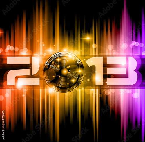 Vector: 2013 New Year Celebration Background 2013 New Year Celebration Background