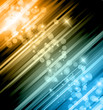 Lights and stars celebration Background