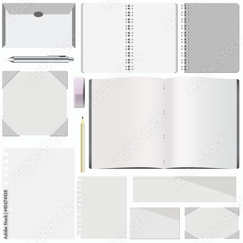 Illustration: Set d'écriture - Concept Set d'écriture - Concept