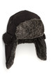 Fur cap for winter