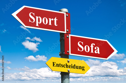 Photo: Sport oder Sofa Sport oder Sofa